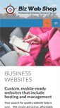 Mobile Screenshot of bizwebshop.com